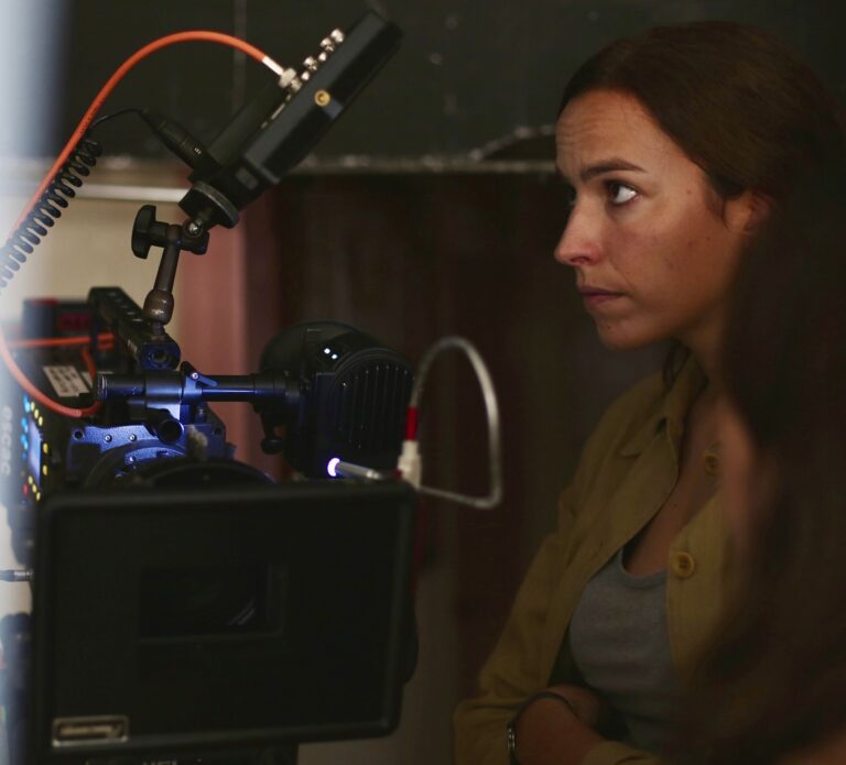 Laura Yuste coach actoral en rodaje 1